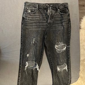 BDG Distressed Black Jeans
